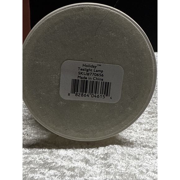 Lenox Holly Berry Holiday Candle Lamp in Box Christmas EUC - Picture 9 of 10